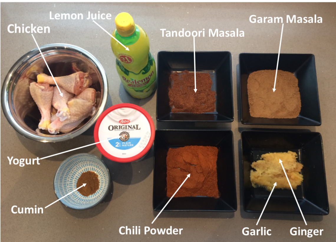 tandoori ingredients